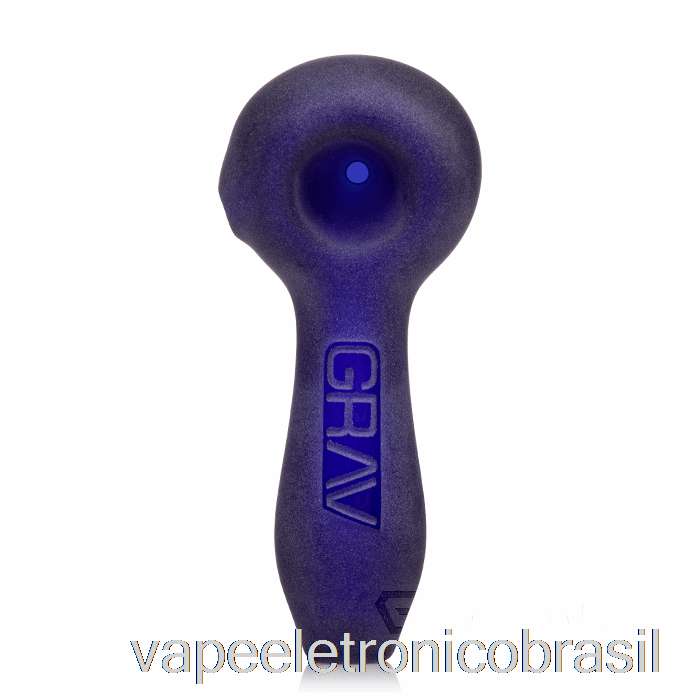 Vape Recarregável Grav Sandblasted Colher Azul